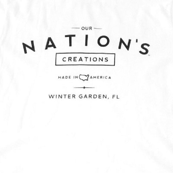 Unisex Our Nation's Creations T-Shirt White - Our Nation's Creations