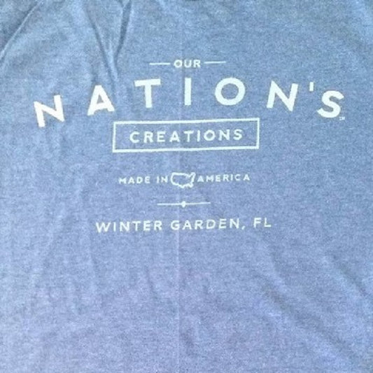 Unisex Our Nation's Creations T-Shirt Blue - Our Nation's Creations