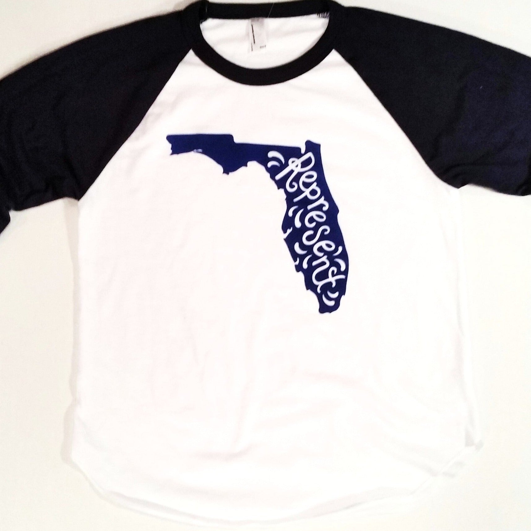 Represent Florida Reglan Baseball T-Shirt - Our Nation's Creations
