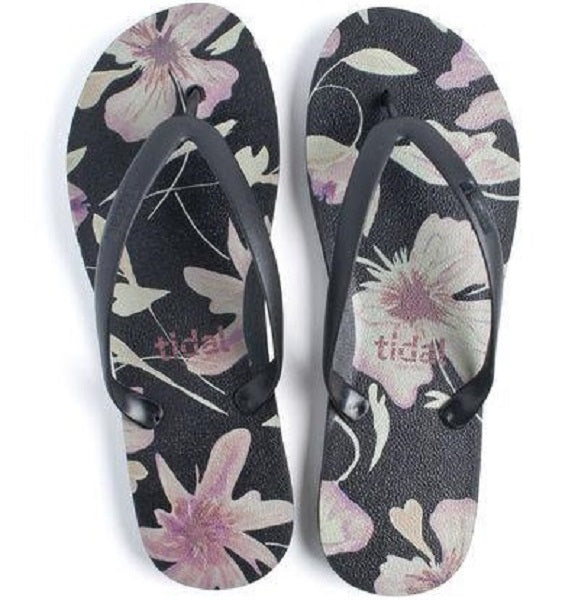 Flip Flop ~ Men's Orange Floral - Our Nation's Creations