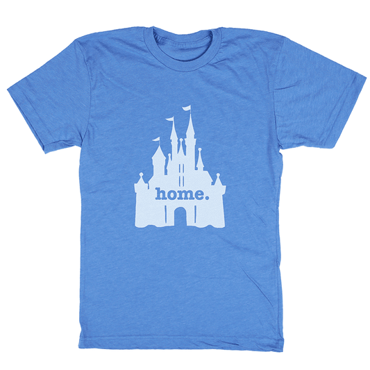 Home T Castle Blue T-Shirt - Our Nation's Creations