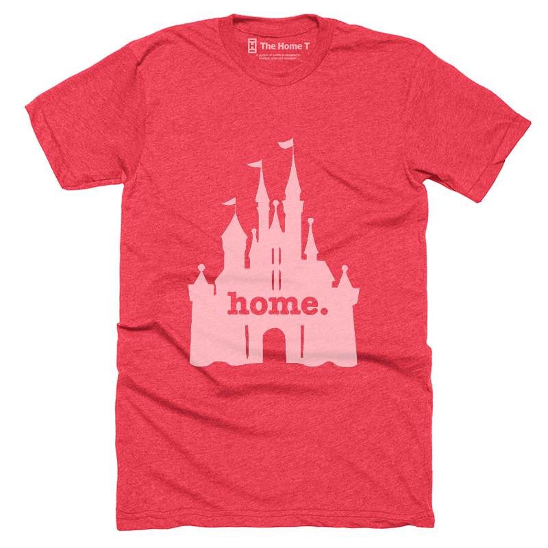 Home T Castle Red T-Shirt - Our Nation's Creations