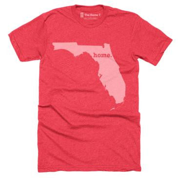 Home T Florida Red T-Shirt - Our Nation's Creations