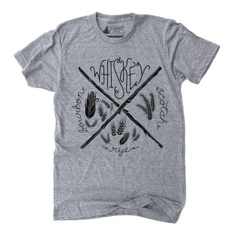 Unisex T-Shirt Whiskey Heather Grey - Our Nation's Creations